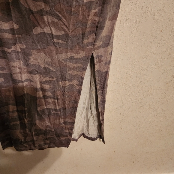 Maurices 24/7 Camo Maxi Dress Size XXL - Picture 7 of 10